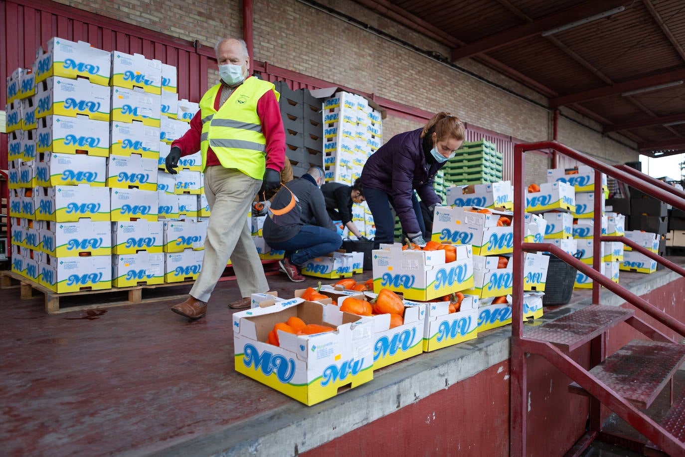 El Banco de Alimentos de Granada se multiplica por dos