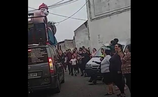 Fiesta con 'carroza' en Beas de Segura en pleno estado de alarma