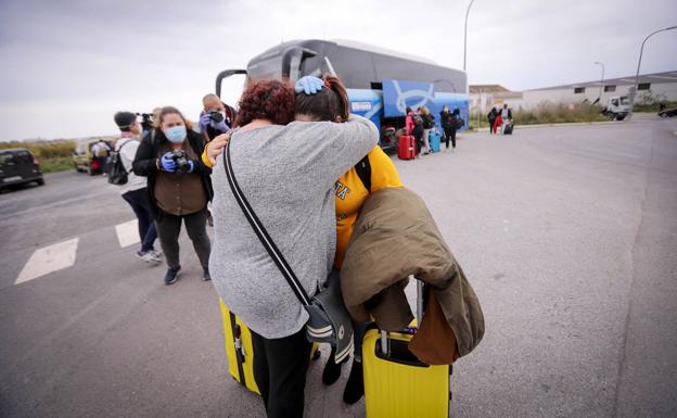 Doce Erasmus motrileños 'atrapados' en Italia regresan a casa tras más de doce horas de viaje