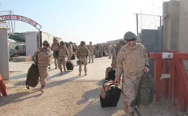 Legionarios con destino en Malí regresan a casa