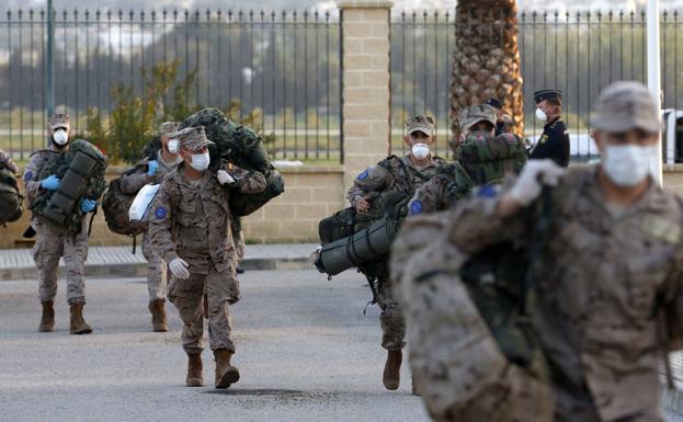 Los legionarios ya están en casa