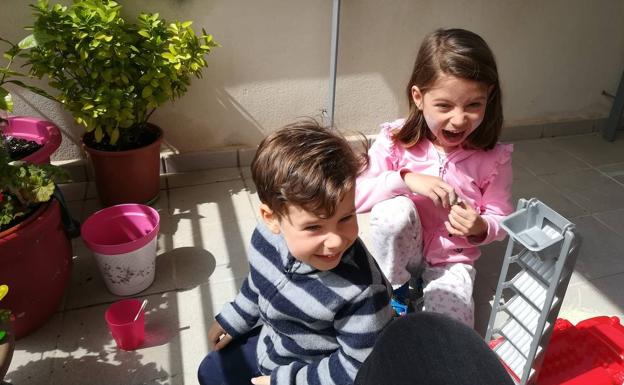 «A los niños les va a venir genial salir, ya estaban algo tristones»