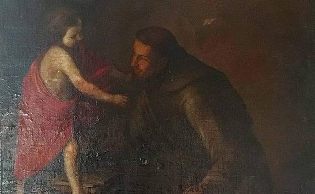El investigador linarense Rafael Mantas atribuye una obra pictórica inédita al autor barroco Martínez Domedel