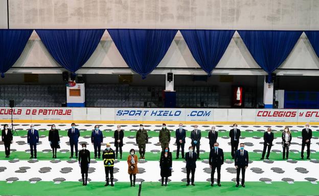 Cierra la morgue del Palacio de Hielo con un homenaje a las víctimas del Covid-19