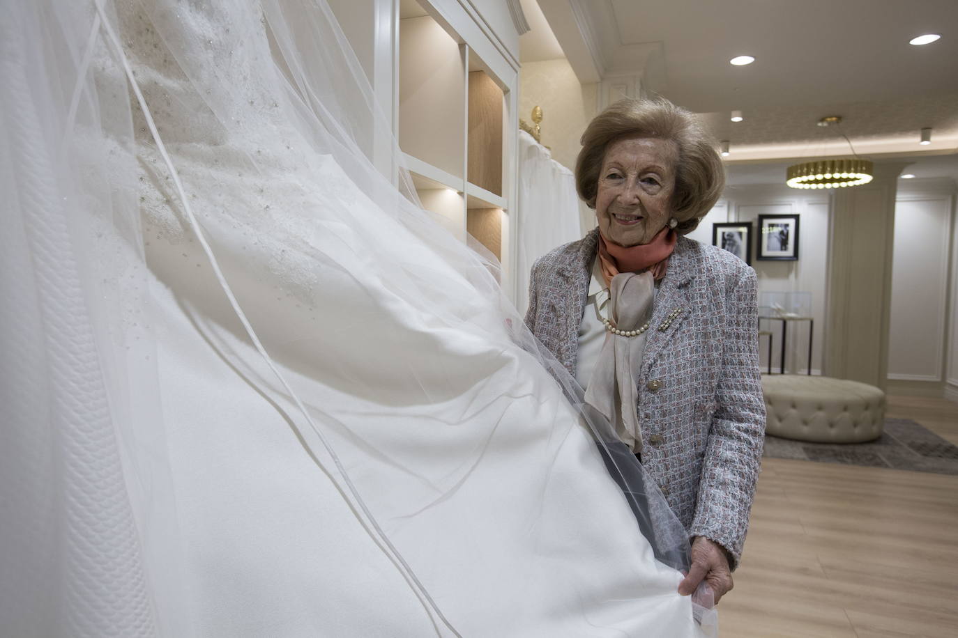 Fallece Lolita Márquez, la emprendedora que consiguió para Granada la primera tienda Pronovias de España