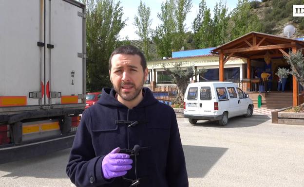El redactor de IDEAL Sergio G. Hueso cuenta la solidaria iniciativa de un taxista para ayudar al restaurante de los camioneros
