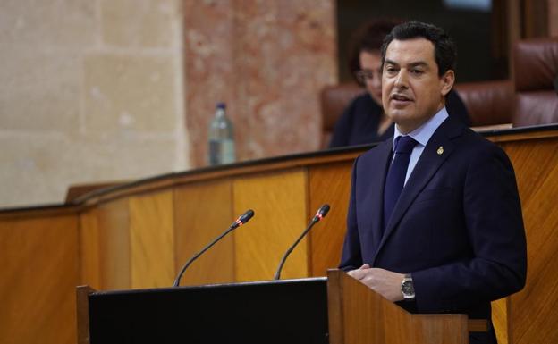 Moreno logra el respaldo parlamentario a su alianza por Andalucía