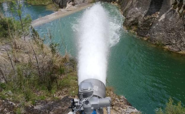 «Resucitan» el río Zumeta, de nuevo con agua en pleno parque natural