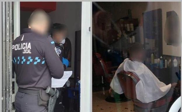 El corte «impecable» de un cliente delata a una peluquería clandestina