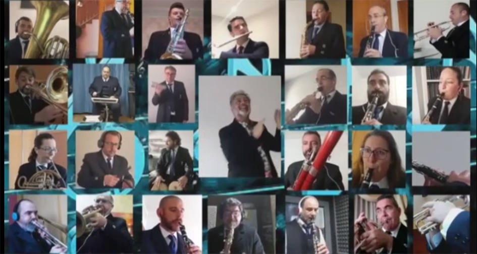 La alegría de los ritmos brasileños animan el quinto concierto virtual de la Banda Municipal de Almería