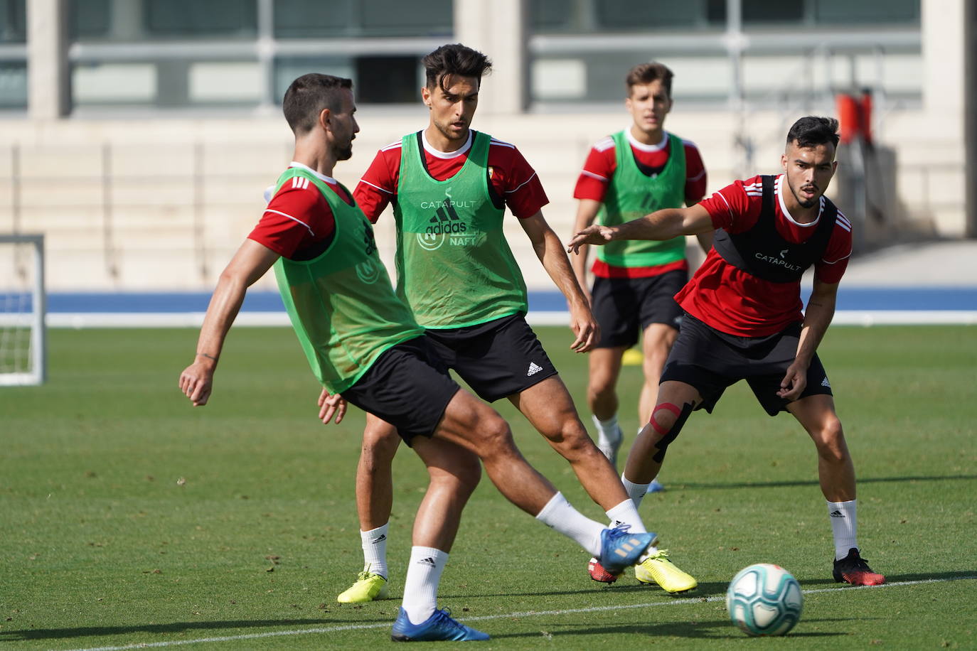 Dosis doble de trabajo en la UD Almería para cargar pilas