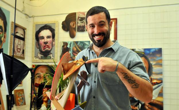 El arte del linarense 'Belin' se expande al resto del mundo pese a la pandemia