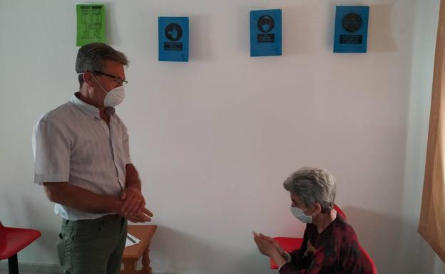 La emoción del encuentro en las residencias jienenses