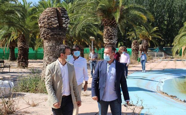 Mejoras en la 'playa de Jaén' para abrir Las Fuentezuelas en julio