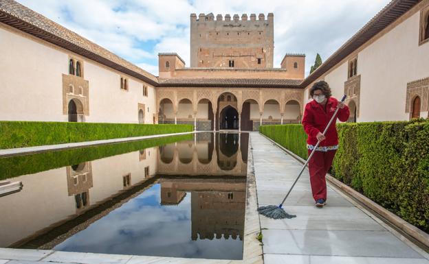 La Alhambra abrirá en una semana y todavía no aclara cómo será su seguridad