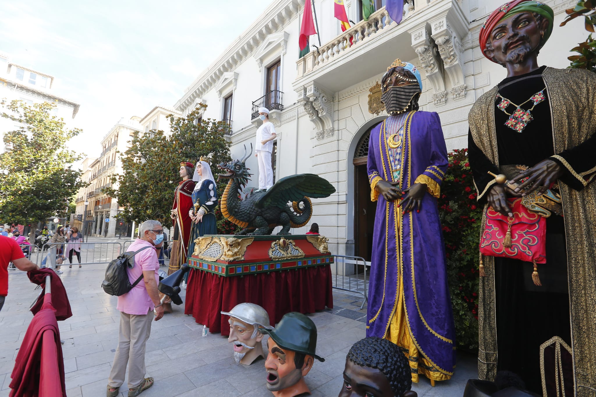 La Tarasca volverá a salir a la Plaza del Carmen este jueves