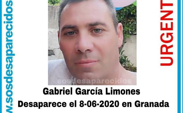 Desaparecido un hombre de 43 años en Granada capital