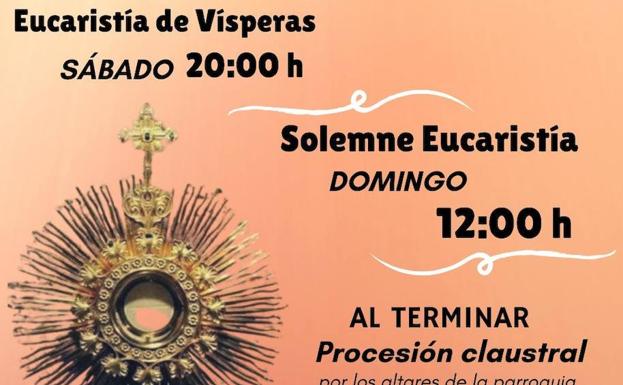 Órgiva, Lanjarón y Capileira celebran este fin de semana el Corpus Christi en el interior de sus iglesias