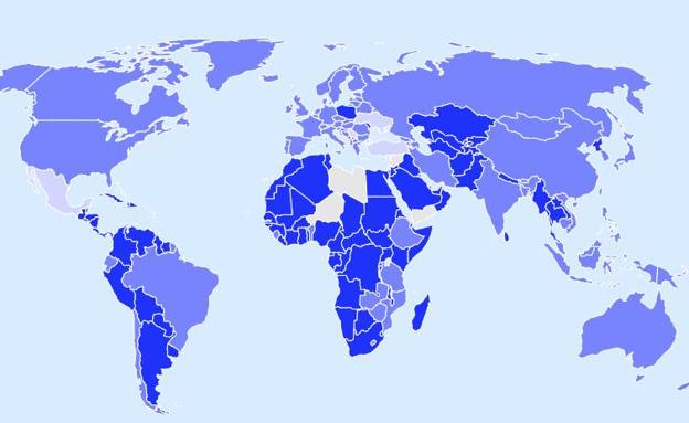 Los 3 mapas perfectos para viajar que muestran las restricciones de cada país por la Covid-19