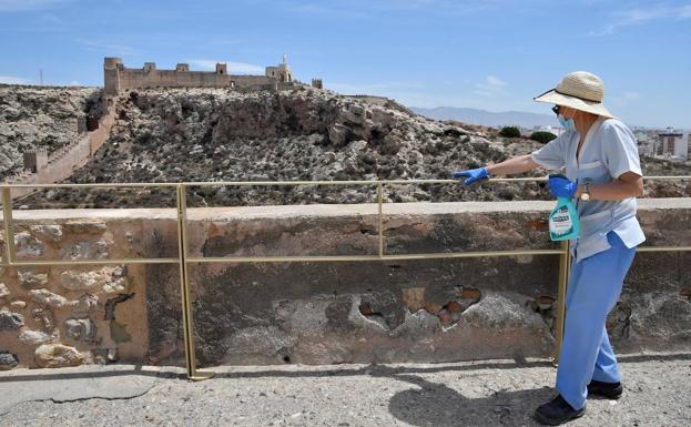 La Alcazaba de Almería, «una fortaleza contra la Covid-19»
