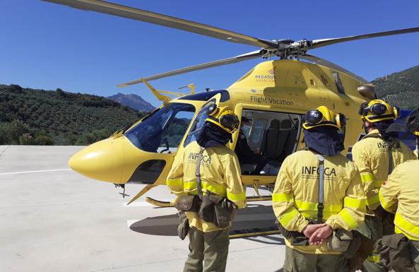 Declarado un incendio forestal en Quéntar