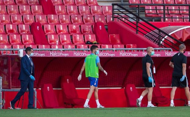 Vadillo vuelve a quedarse fuera de la convocatoria por lesión