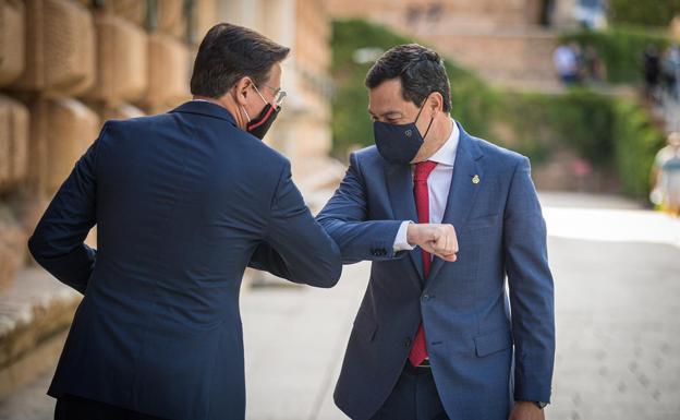 Moreno apoya la candidatura de Granada a la Capitalidad Cultural para «aunar voluntades» por el futuro