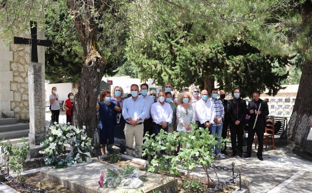 Sentido homenaje a Rafael Zabaleta en Quesada en el 60 aniversario de su muerte