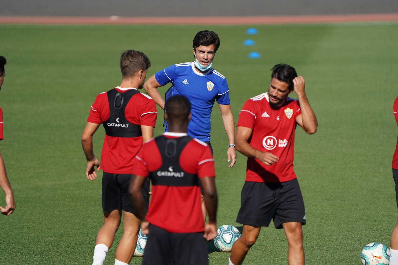 Mario Silva dirige la primera sesión de trabajo post-'Guti'