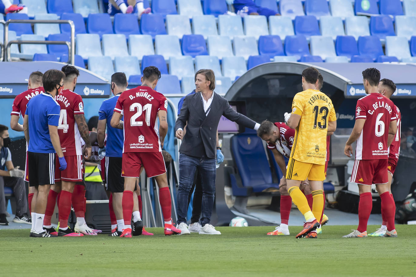 'Guti' se despide de la plantilla de la UD Almería con lágrimas