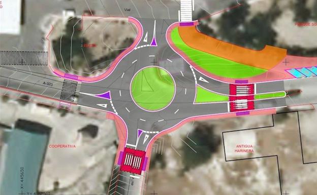 Fomento licita obras para construir una rotonda que evite accidentes en la travesía de Mancha Real