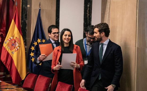 Casado y Arrimadas compartirán campaña este domingo en Gernika