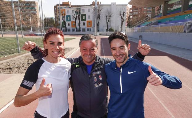 Fontes y Bueno vuelven a pisar el tartán este sábado en Nerja