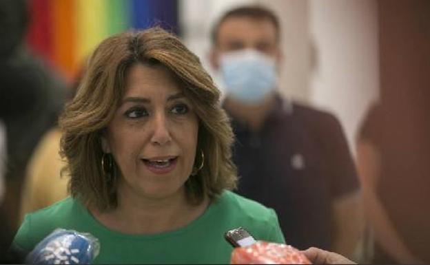 Susana Díaz sobre Cartaya: «Hay cosas que no nos gustan y no vamos a permitir»