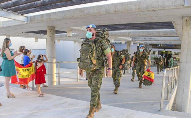 ¡Bienvenidos a casa, legionarios!