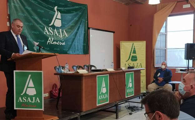 Antonio Navarro, nuevo presidente de Asaja para los próximos cuatro años en Almería
