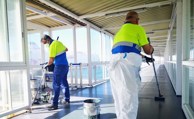 El Puerto de Almería acondiciona sus instalaciones por si Marruecos abre sus fronteras