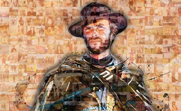 El Centro Comercial Torrecárdenas envía un mural al actor Clint Eastwood por su cumpleaños
