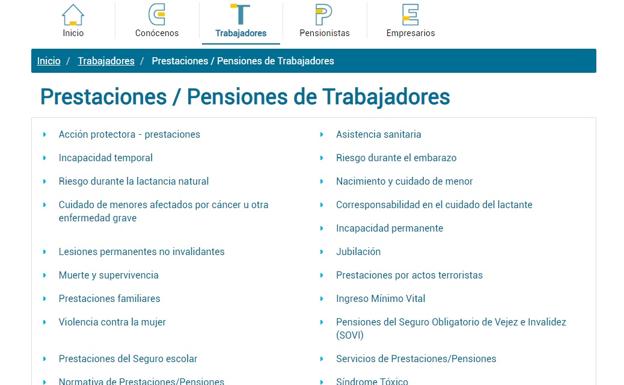 Nuevo servicio de la Seguridad Social para las pensiones tras el estado de alarma