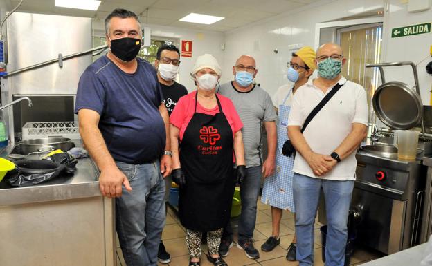 El Comedor Social de Cáritas normaliza su ritmo de atención en Linares tras la cuarentena