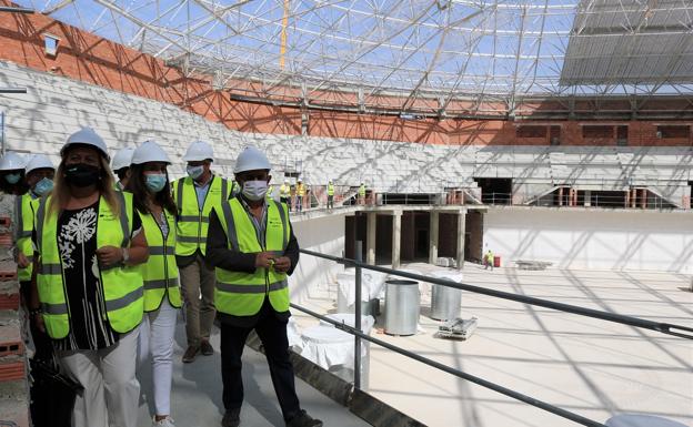 El Olivo Arena ya tiene aspecto de pabellón top