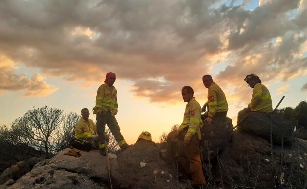 El incendio de Quesada se da por extinguido dos semanas después