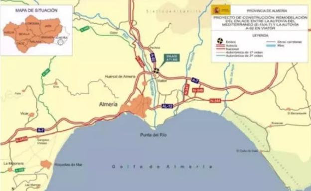 Aprobada la remodelación del enlace entre la A-7 y la A-92 en Viator