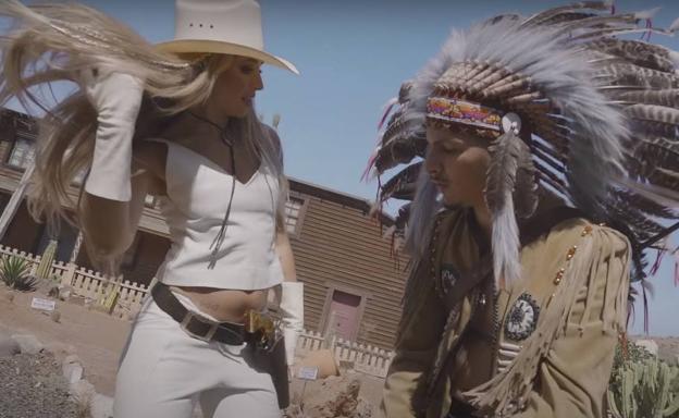 El desierto de Tabernas, escenario del videoclip del almeriense RVFV y Lola Índigo