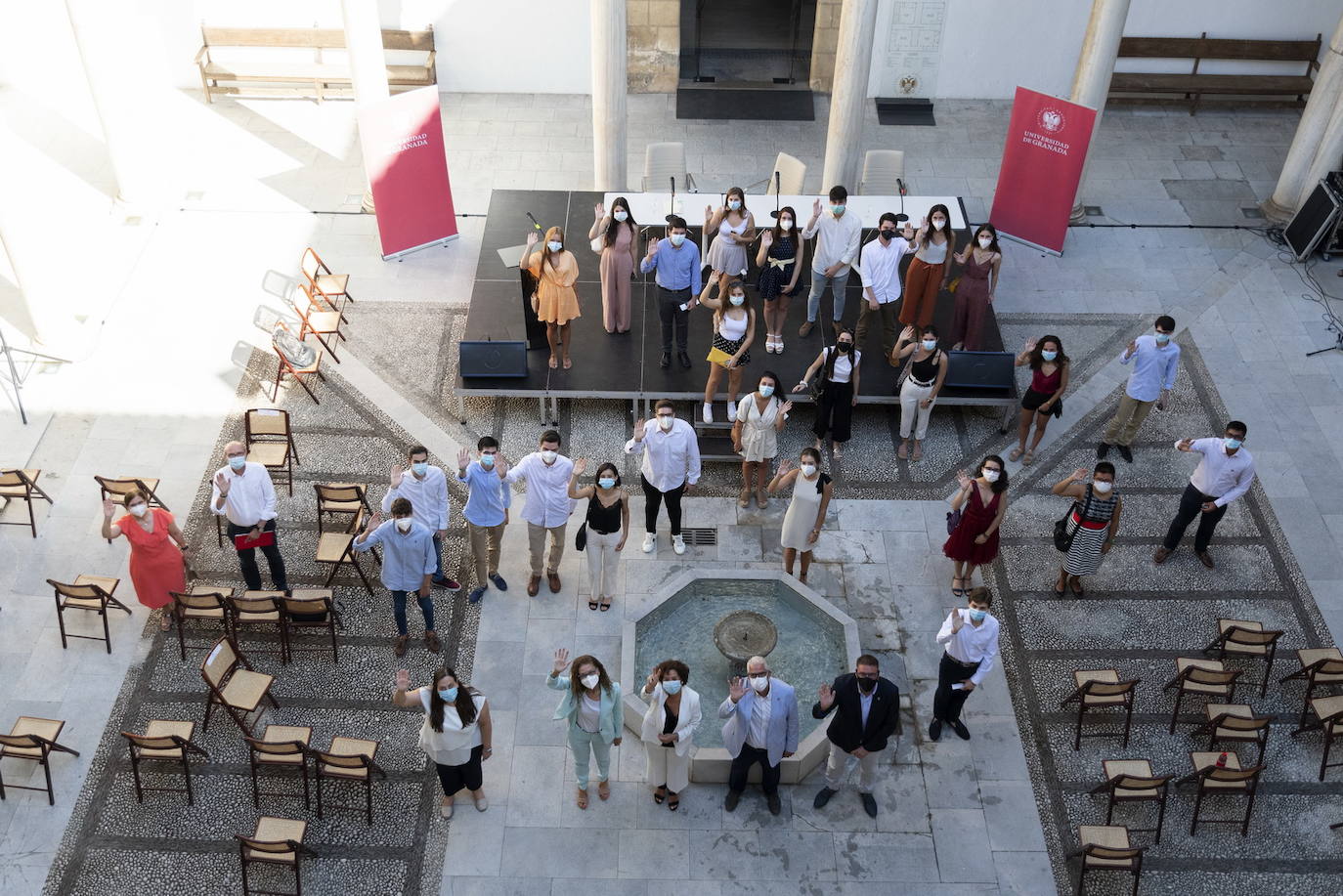 Los 30 mejores estudiantes de la selectividad reciben el reconocimiento a su buen trabajo