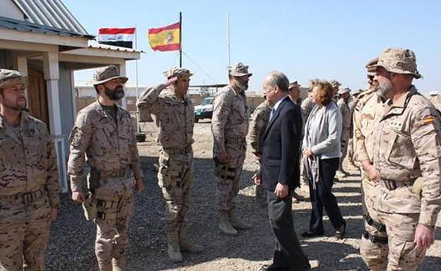 Militares españoles finalizan su misión de adiestramiento en Besmayah (Irak)