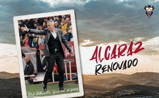 Lucas Alcaraz renueva como técnico del Albacete