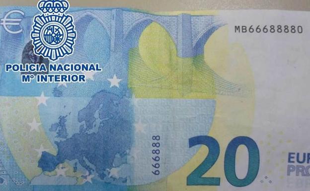 Descubren billetes falsos de 20 y 50 euros que circulan por toda España