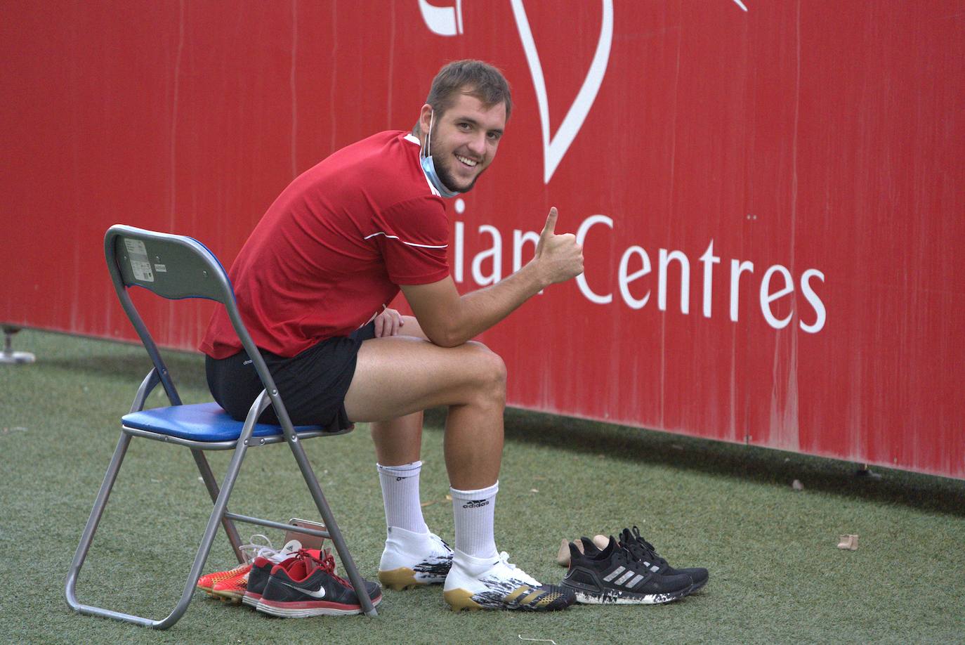 El Almería se centra en el trabajo físico