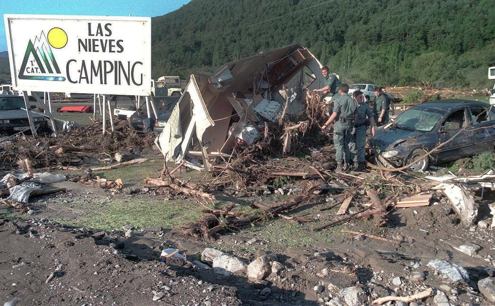 El día que el terror acampó en Biescas